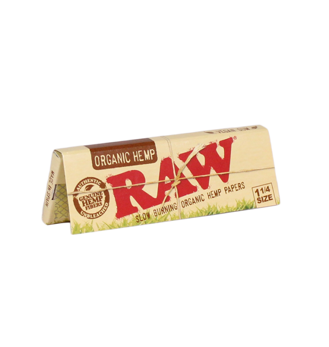 RAW ORGANIC HEMP SLOW BURNING  1 1/4