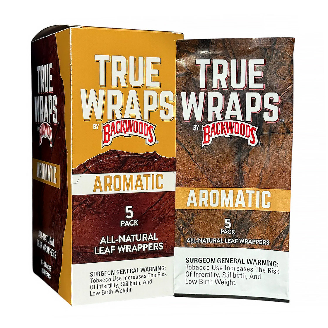 Backwoods True Wraps Aromatic – 5 Pack Backwoods True Wraps Aromatic – 5 Pack