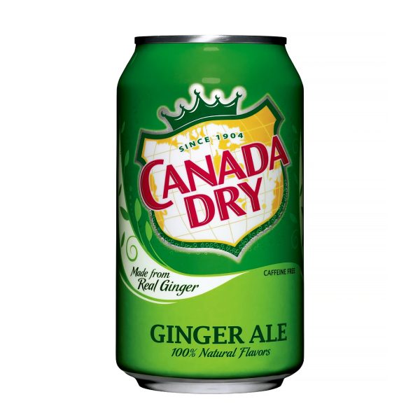 Canada Dry Ginger Ale 12 fl oz soda can