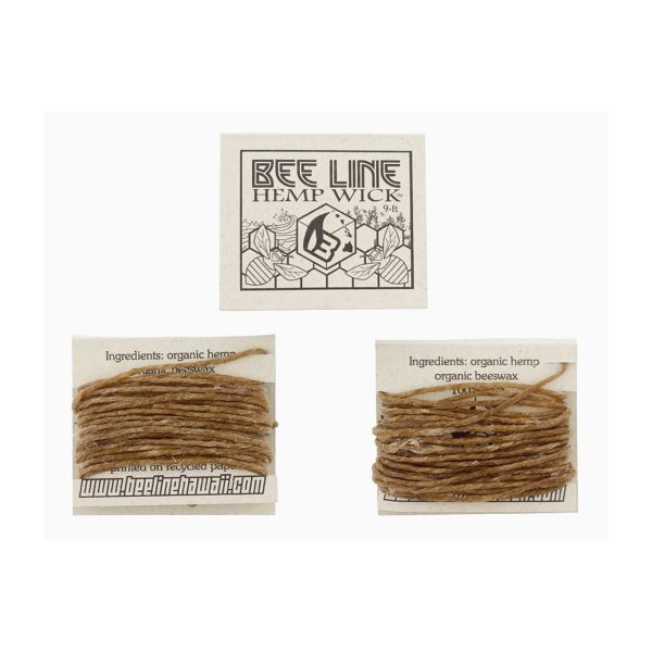 Bee Line Organic Hemp Wick shown for online catalog and product identification.