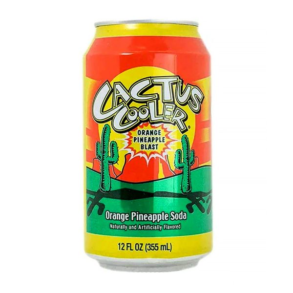 Cactus Cooler canned soda 12 fl oz shown for online catalog and product identification.