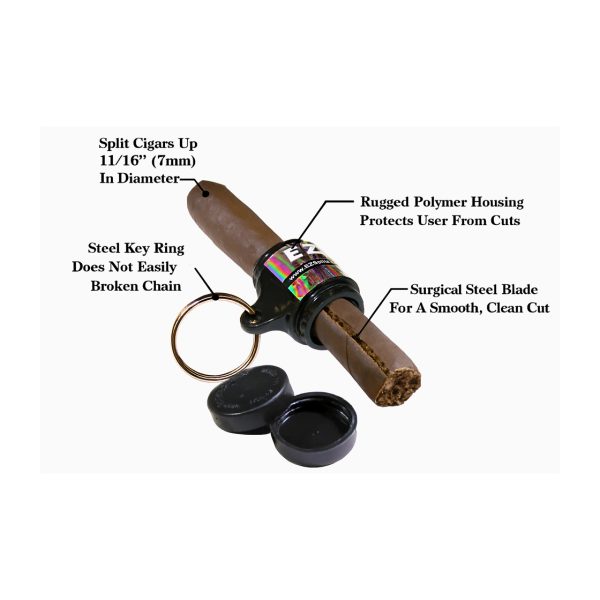 EZ Split cigar cutter shown for online catalog and product identification.