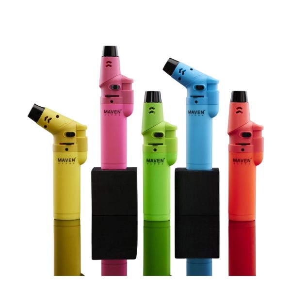 Maven Torch Neon butane torch lighter shown for online catalog and product identification.