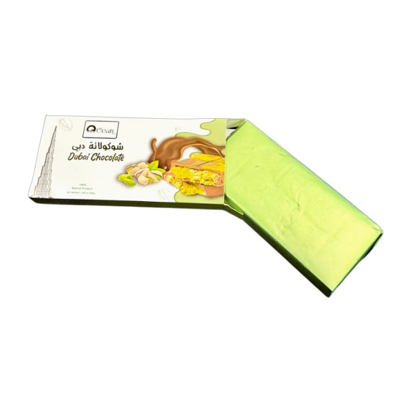 Ocean Dubai Chocolate 100 g tobacco or smoking blend product shown for online catalog and product identification.