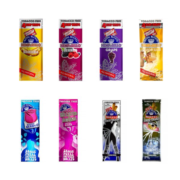 Royal Blunts XXL Hemp Wraps Russian Cream 2 pack