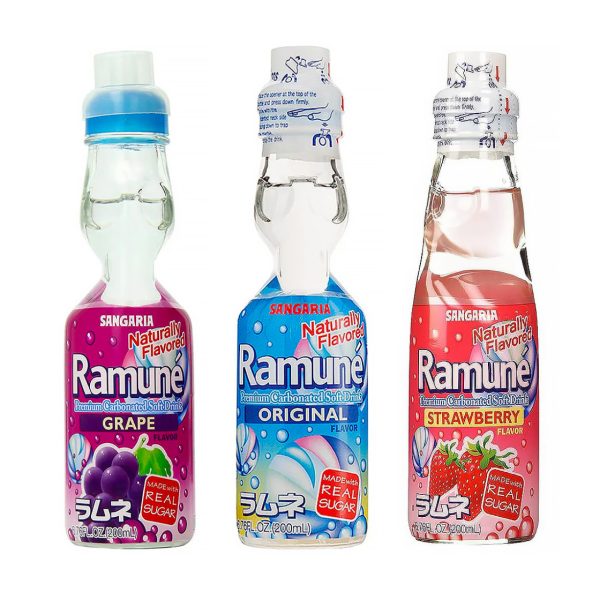 Sangria Ramune Japan Grape 200 ml bottle