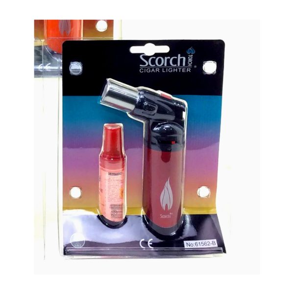 Scorch Torch Happy butane torch lighter shown for online catalog and product identification.