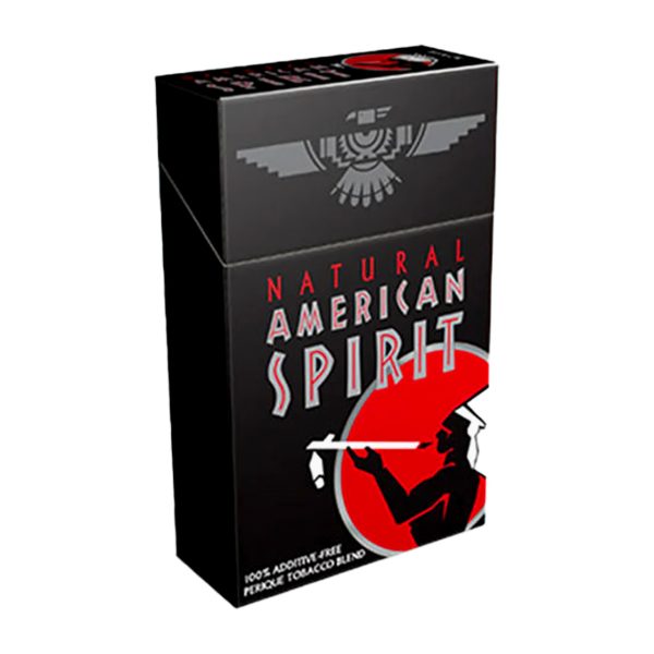 Natural American Spirit rolling tobacco pouch packaging with premium tobacco branding