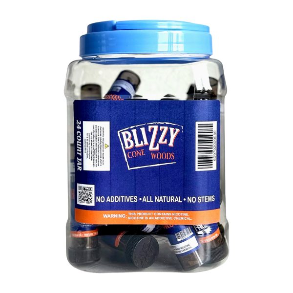 Blizzy Hot Crush flavored snack packaging with bold branding