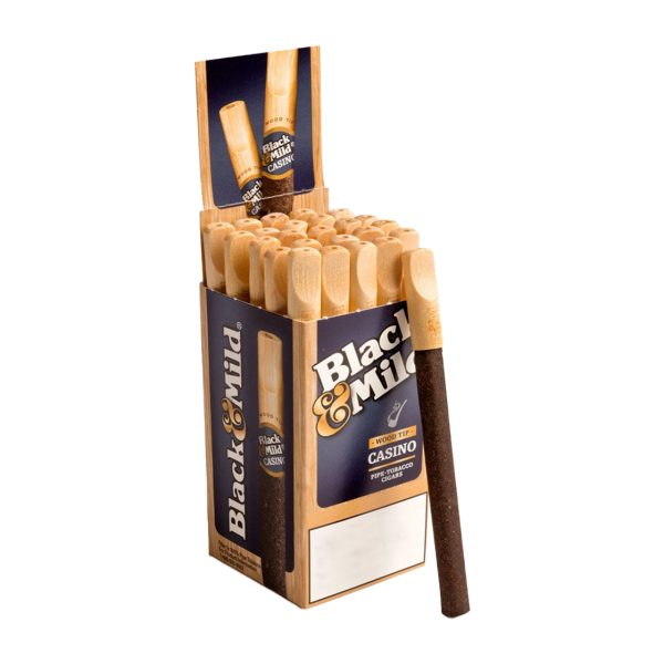 Black & Mild Casino wood tip single cigarillo