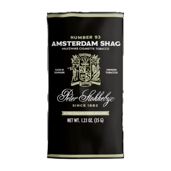 Peter Stokkebye tobacco pack in original branded packaging.