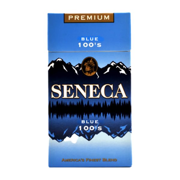 Seneca Blue cigarette pack