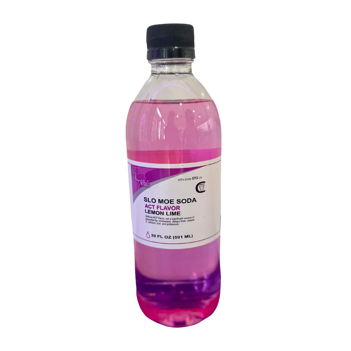 Slo Moe Act Flavor Grape Cream 20 fl oz Soda Slo Moe Act Flavor Grape Cream 20 fl oz Soda