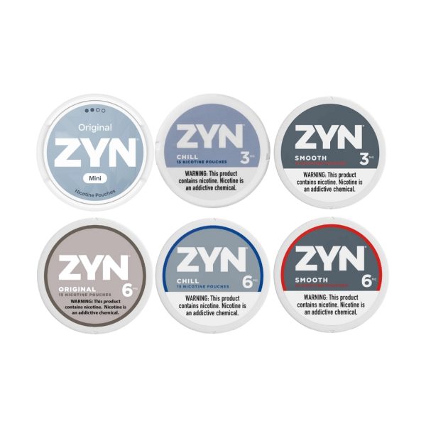Zyn Nicotine Pouches group image