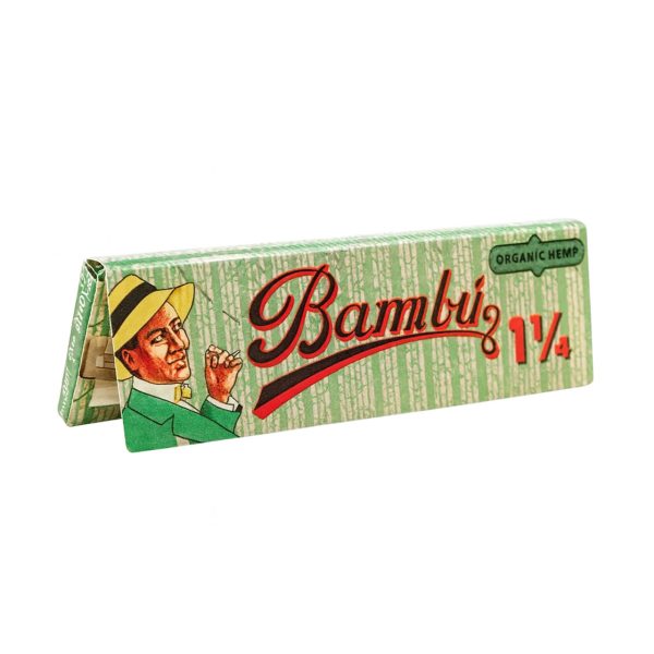 Bambu Organic Hemp Rolling Papers 1 1/4 size pack